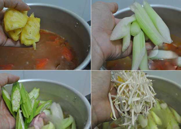 nấu canh chua cá bò da